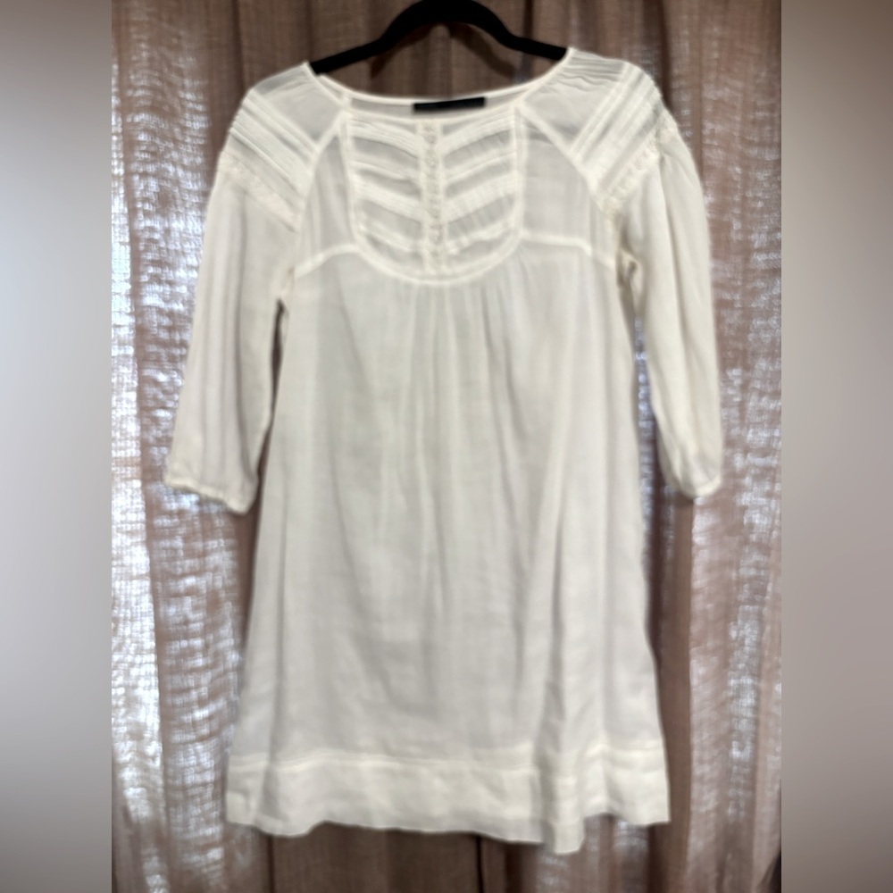 Zara Basic Boho Blouse